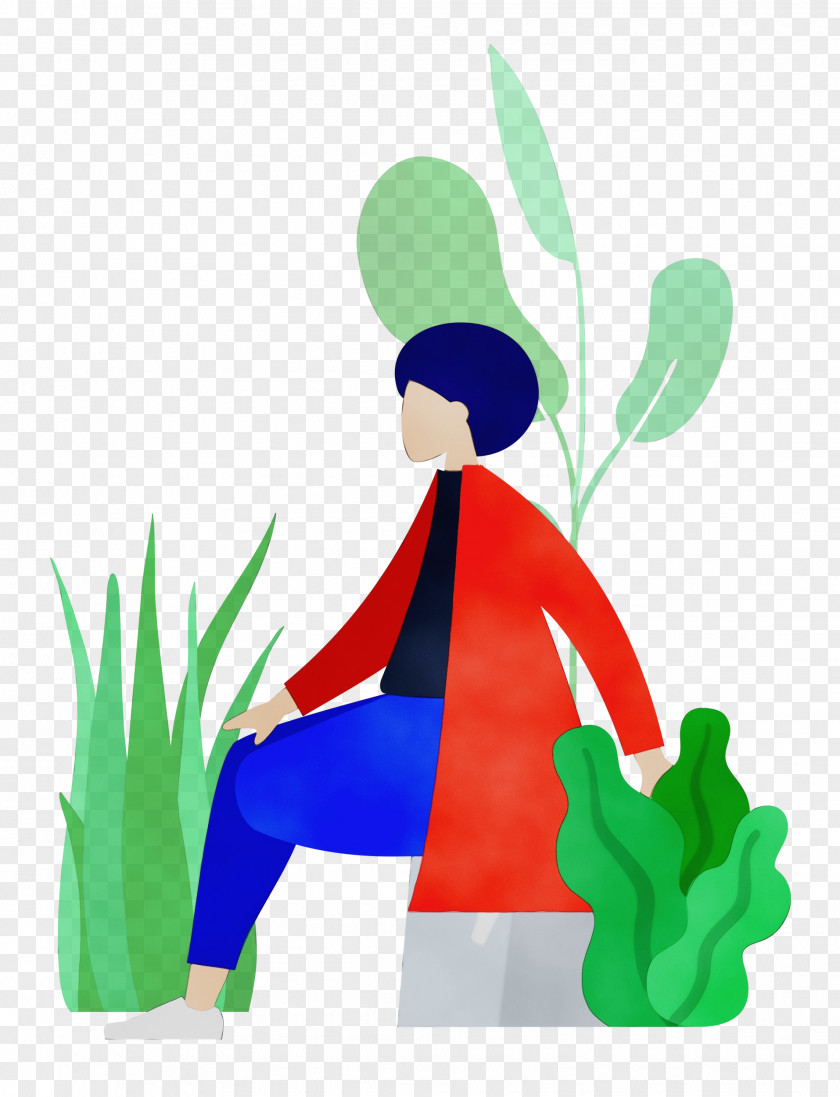 Leaf Cartoon Behavior Human Plant Structure PNG