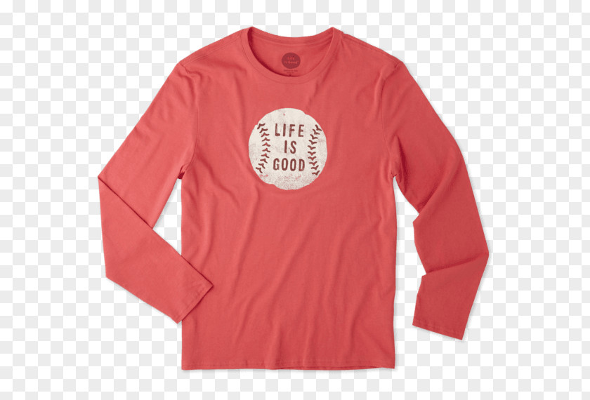 T-shirt Long-sleeved Life Is Good Company Printed PNG
