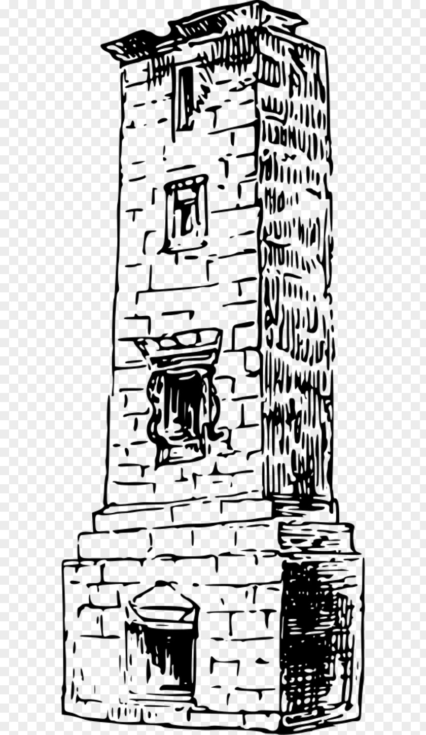 Tower Drawing Clip Art PNG