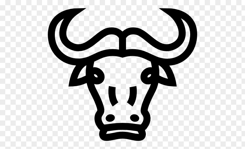 Bull Texas Longhorn Angus Cattle Welsh Black Clip Art PNG