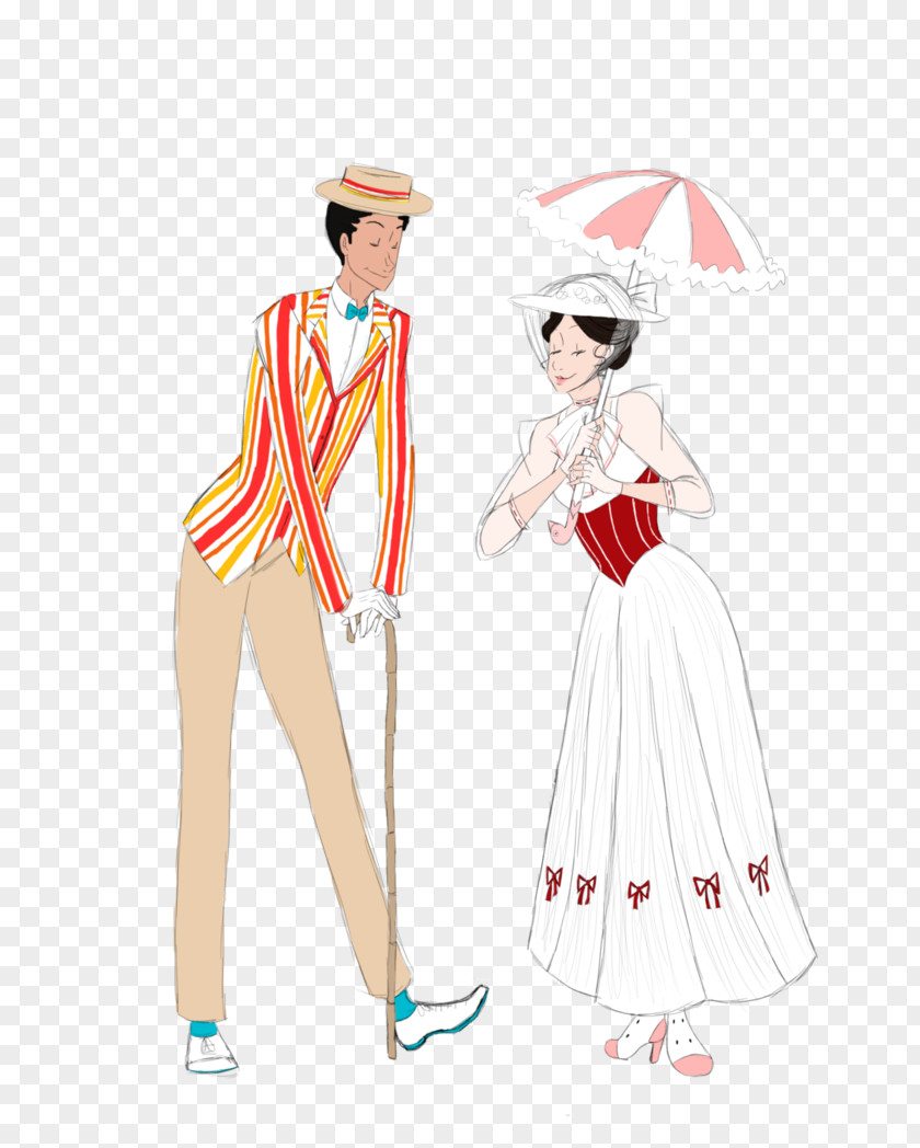 Design Costume Fashion Illustration PNG