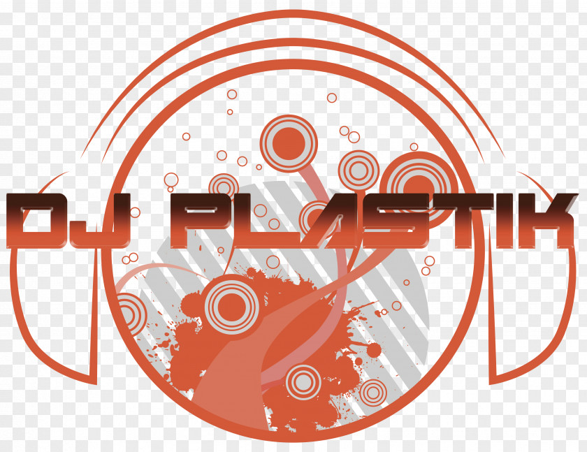 Female DJ Disc Jockey Plastik Brand Nightclub Logo PNG