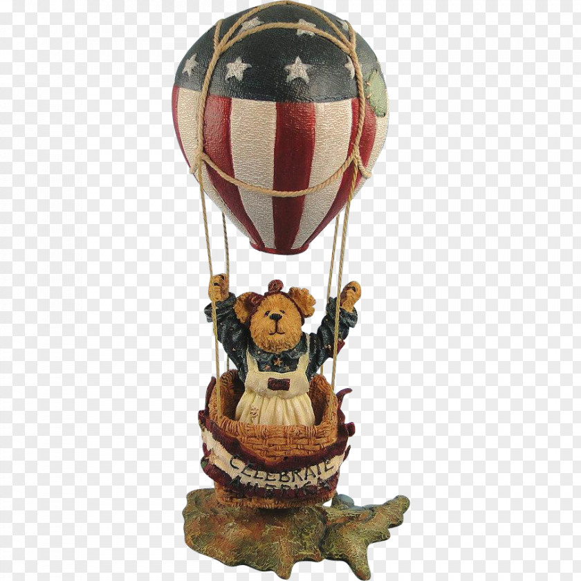 Hand Painted Hot-air Balloon Hot Air Figurine PNG