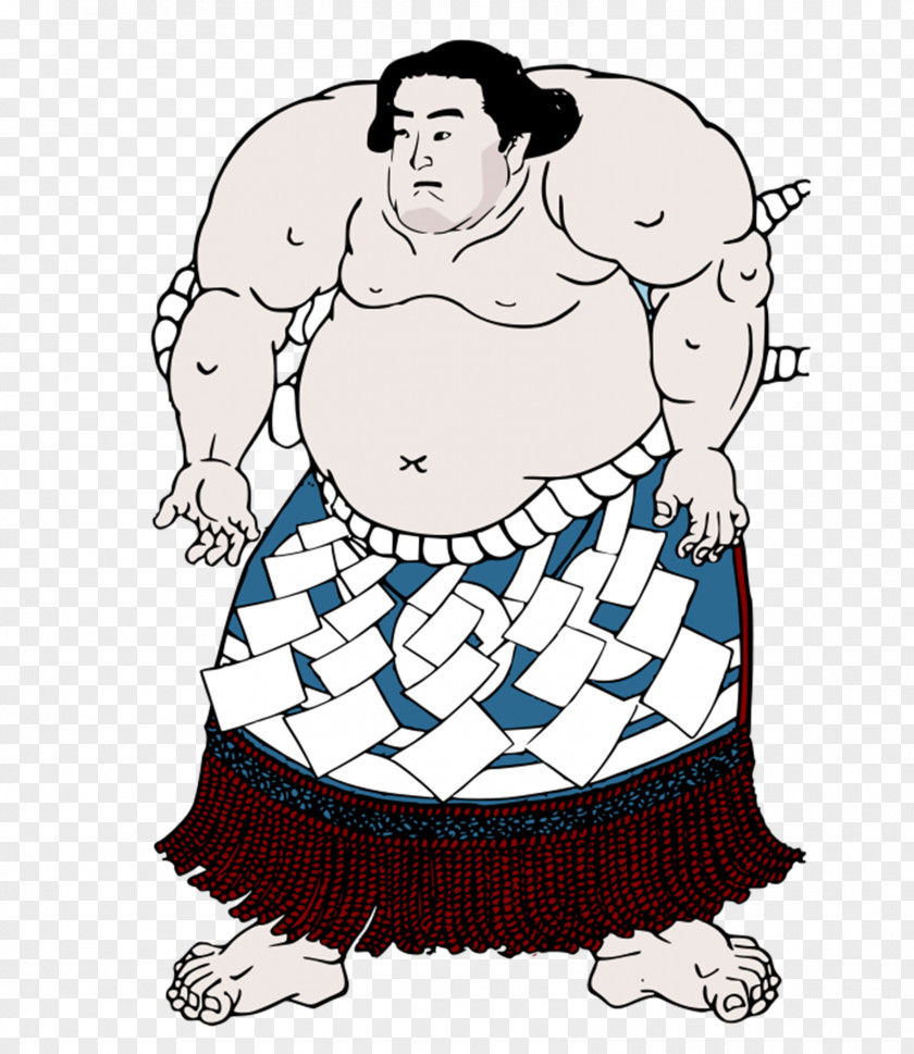 Japanese Sumo Disabilities Wrestling Clip Art PNG