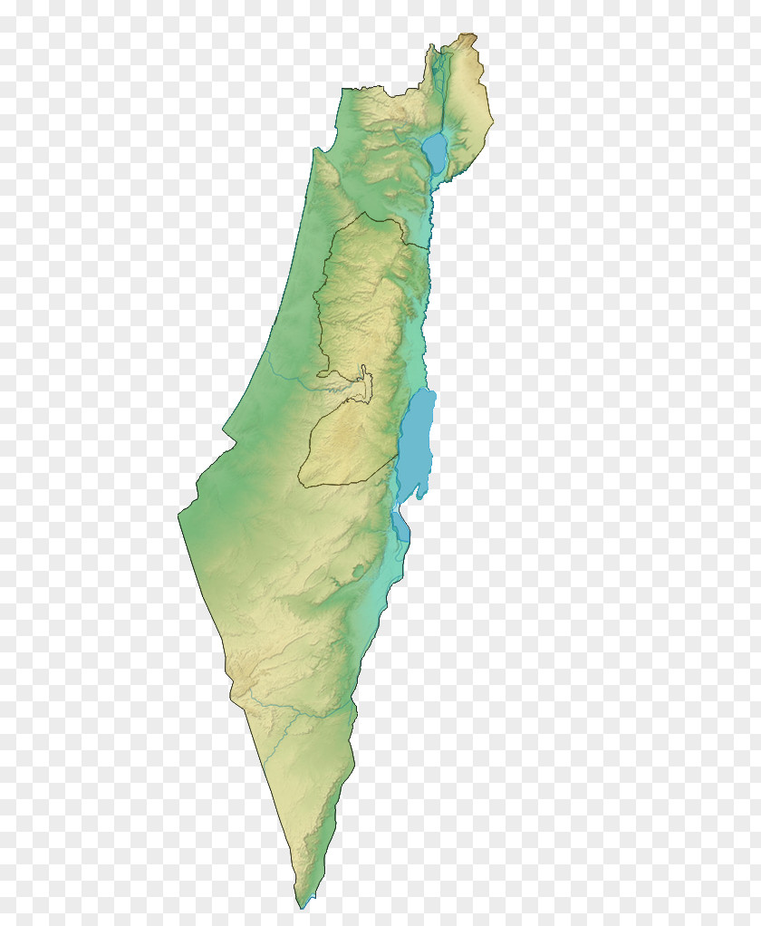 Map Israel Clip Art PNG