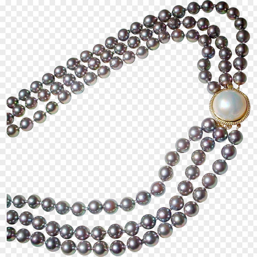 Necklace Akoya Pearl Oyster Cultured Bead PNG