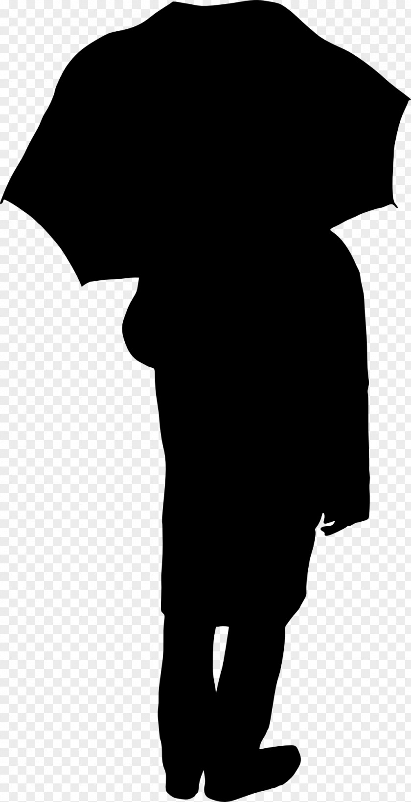 Silhouette Drawing PNG