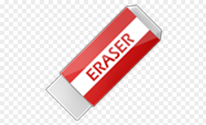 The Pink Eraser Image History PNG