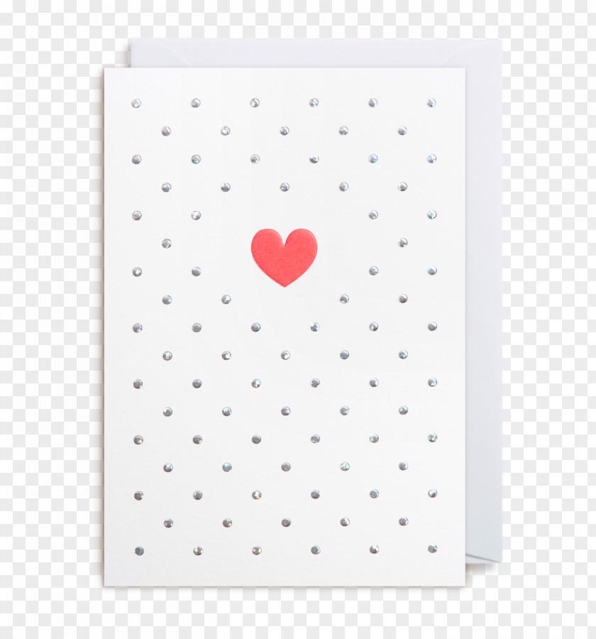Tomato Card Paper Heart Pattern PNG
