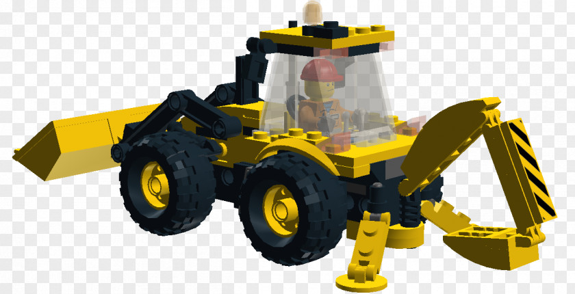 Bulldozer LEGO Motor Vehicle Tractor PNG
