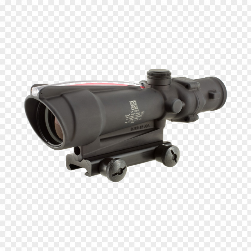 Crosshair Advanced Combat Optical Gunsight Trijicon Telescopic Sight Reticle Firearm PNG