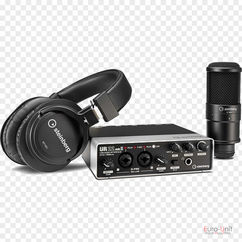 European Wind Stereo Microphone Shure SM57 Steinberg UR22mkII Cubase Audio PNG