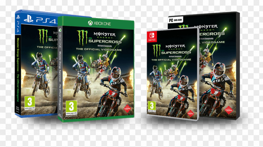 Games Website Monster Energy AMA Supercross An FIM World Championship Xbox 360 PlayStation 4 MXGP 3 PNG