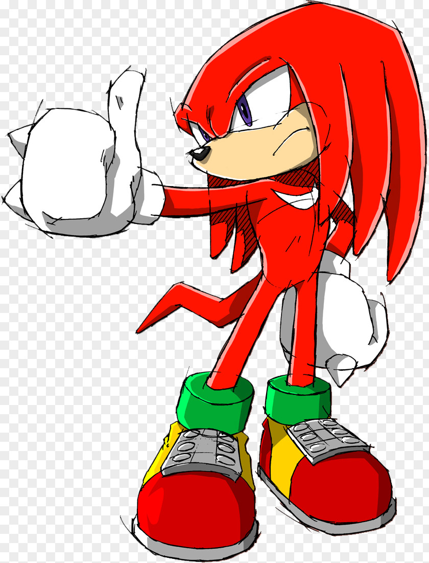 Knuckles The Echidna Sonic & Hedgehog 2 Adventure PNG