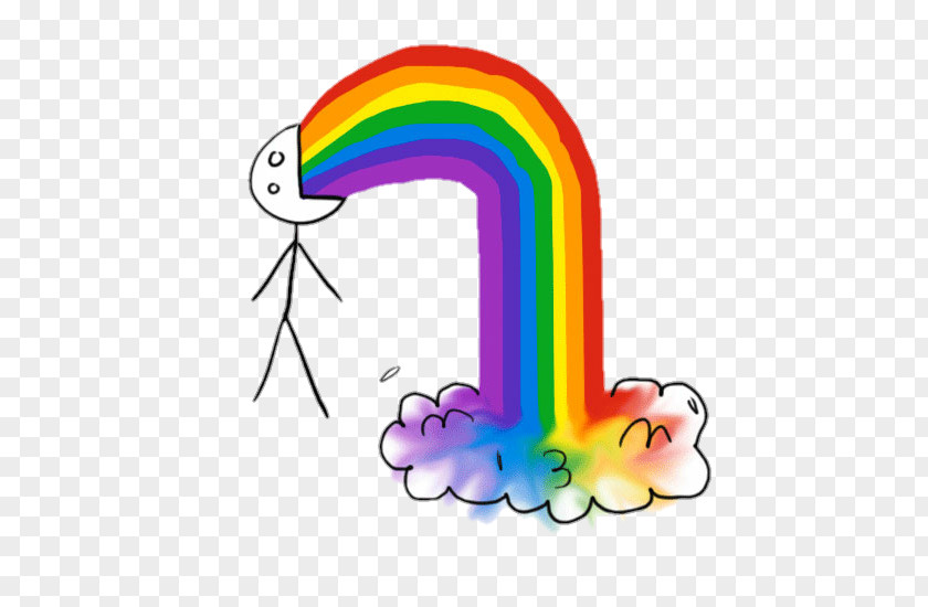 Rainbow Puke Desktop Wallpaper Gfycat Giphy PNG
