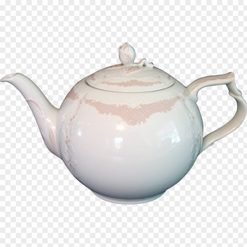 Tea Pot Tableware Kettle Teapot Porcelain Lid PNG