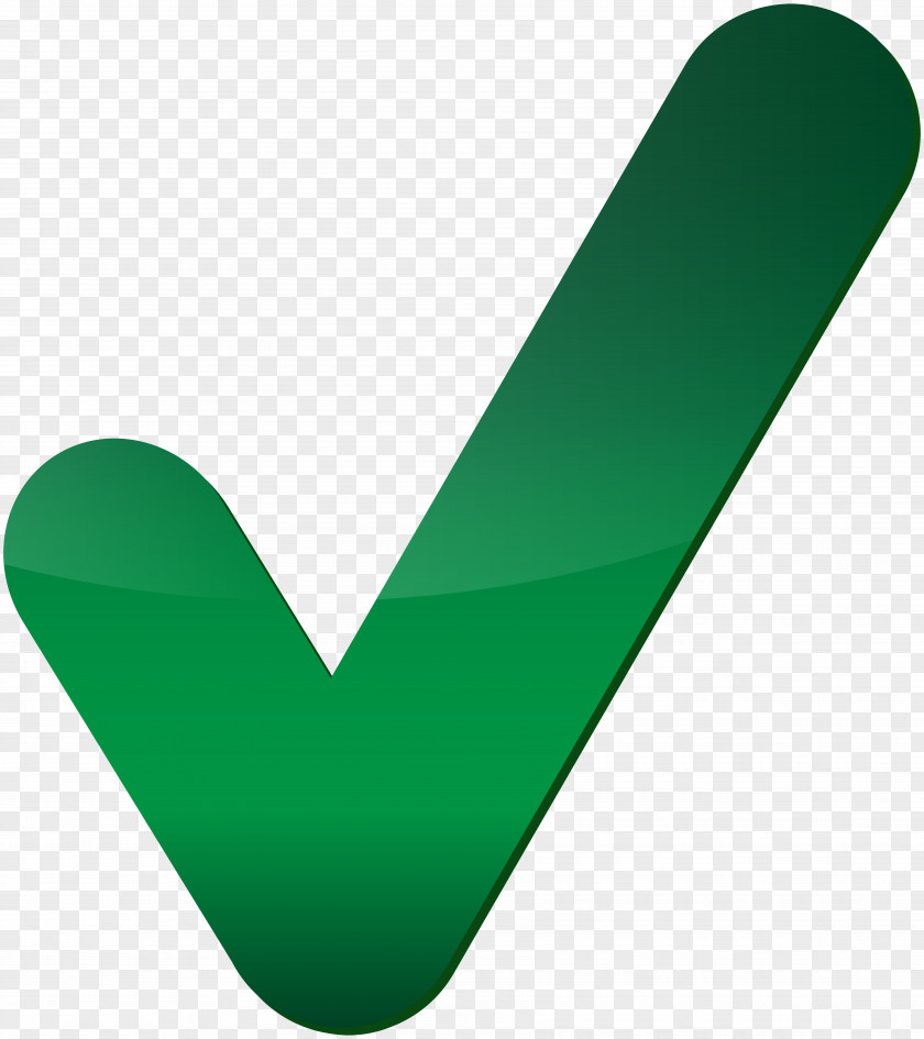 Green Check Mark Clip Art Image Heart Angle Font PNG