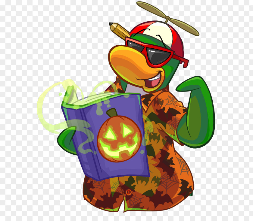 Halloween Club Penguin Island Party PNG