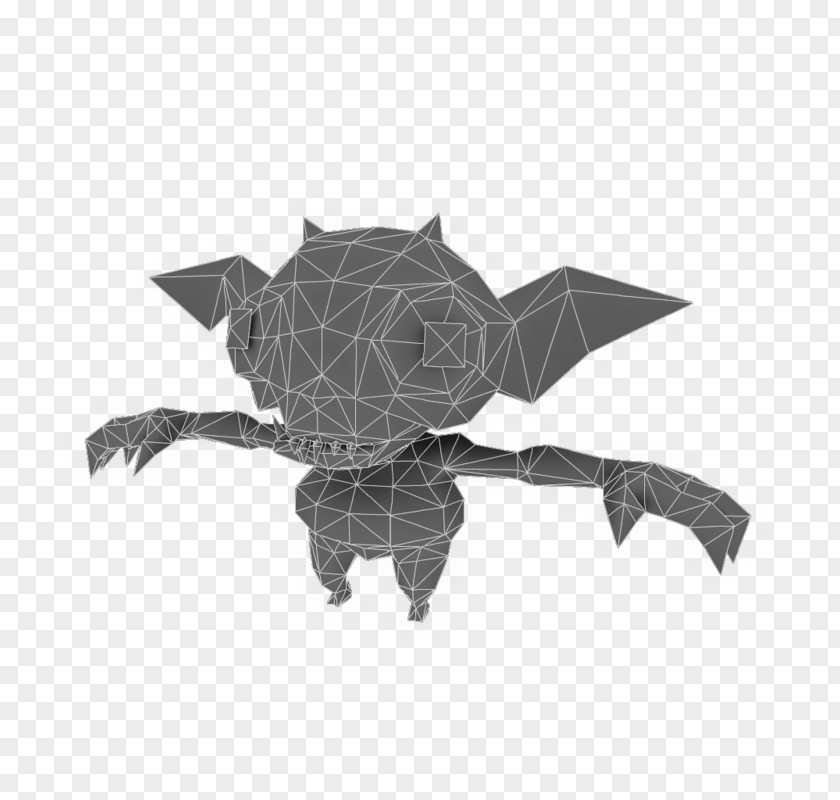 Low Poly Animation Demon 3D Modeling PNG