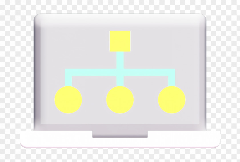Office Elements Icon Laptop Diagram PNG