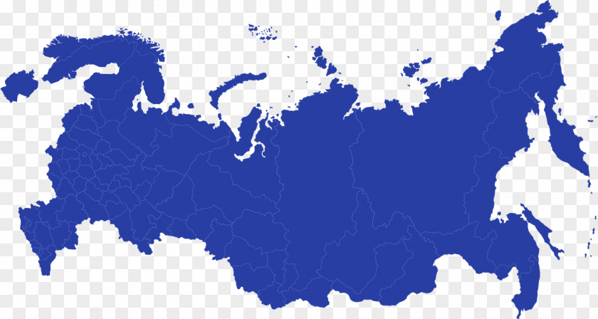 Russia Map Clip Art PNG