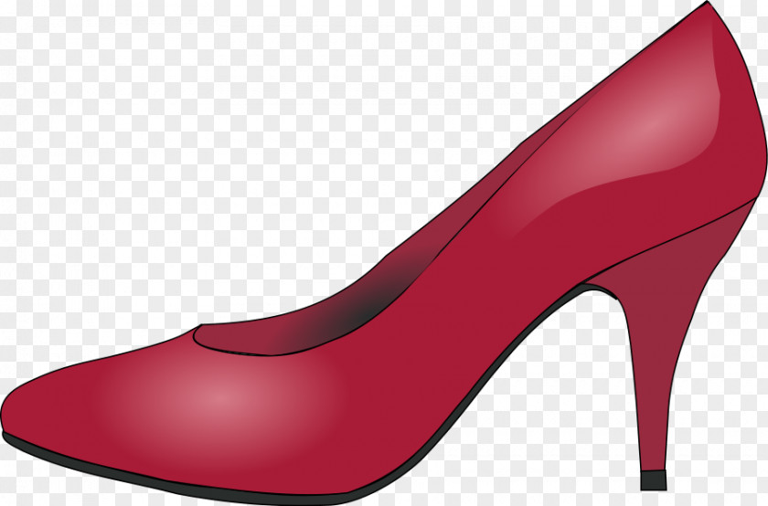 Shoe Graphic Heel Pump PNG