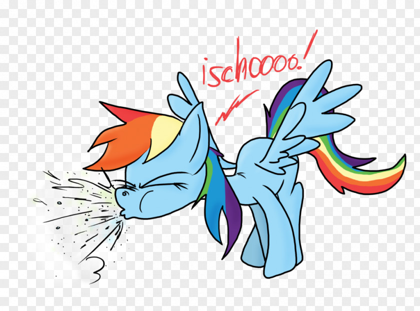 Sneeze Rainbow Dash DeviantArt PNG