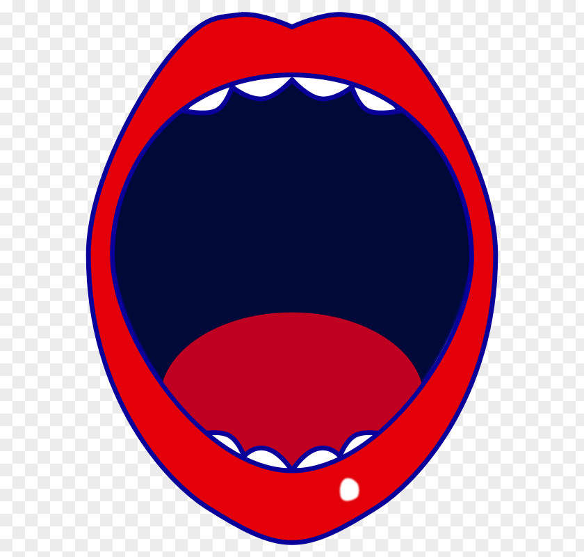 Big Red Lips Mouth Lip Clip Art PNG