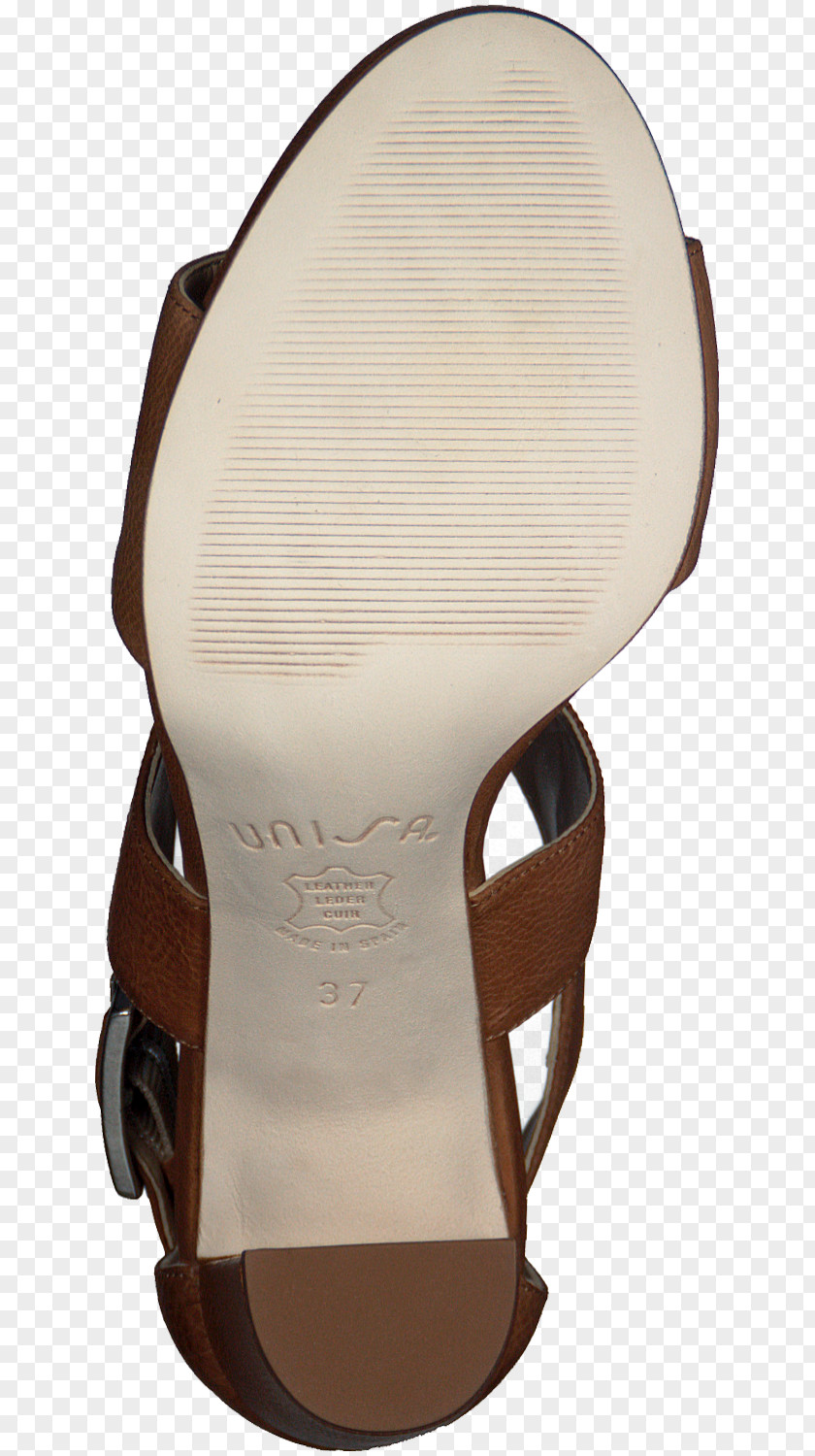 Sandal Absatz Shoe Leather Brown PNG