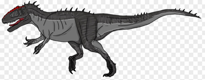 Jpog Carcharodontosaurus Tyrannosaurus Art Drawing PNG