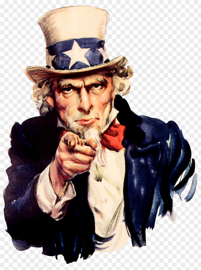 Pointing Finger Samuel Wilson United States Uncle Sam I Want You PNG