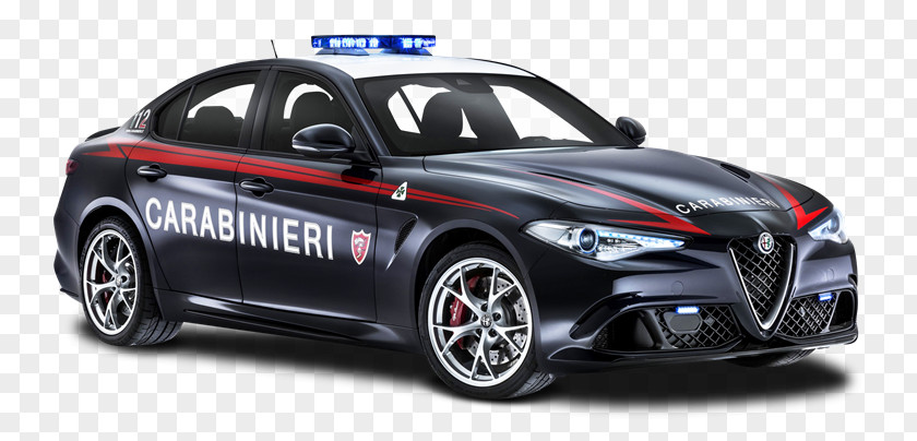 Policia 2017 Alfa Romeo Giulia Giulietta Carabinieri PNG