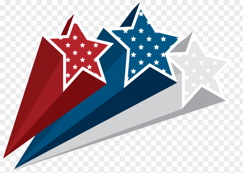 Red Star Flag Of The United States Independence Day Clip Art PNG
