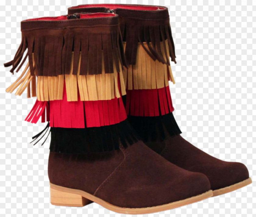 Boot Snow Suede Shoe Fringe PNG