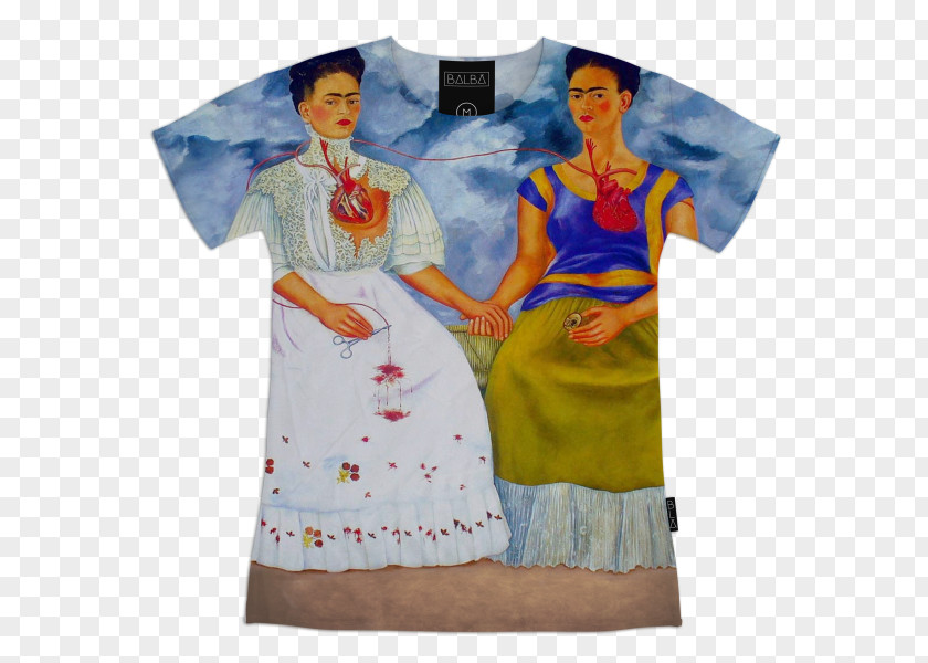 FRIDA The Two Fridas Frida Kahlo Museum Frieda And Diego Rivera Self-Portrait With Thorn Necklace Hummingbird Monkey PNG