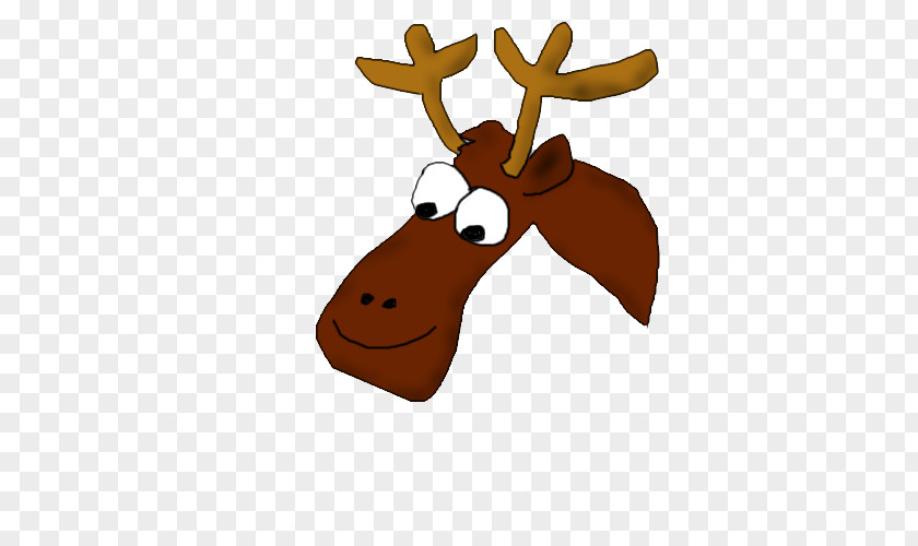 Reindeer Antler Wildlife Neck Clip Art PNG