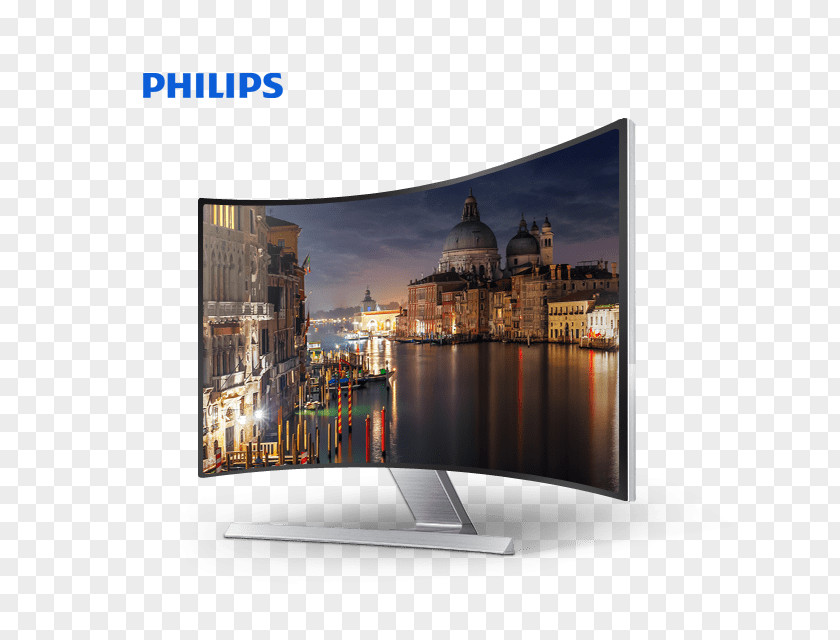 Technological Sense Curved Lines Display Device Computer Monitors Television Desktop Wallpaper Venice PNG