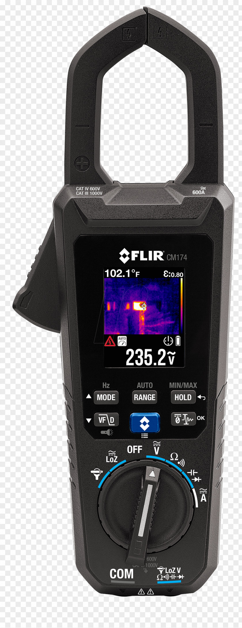 Current Clamp FLIR Systems True RMS Converter Multimeter Thermographic Camera PNG