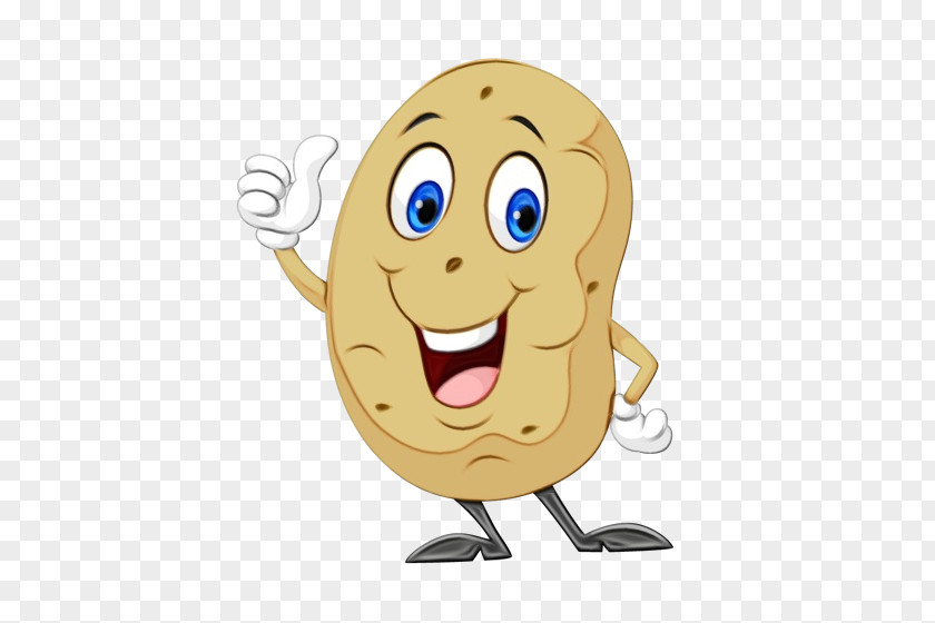 Laugh Happy Potato Cartoon PNG