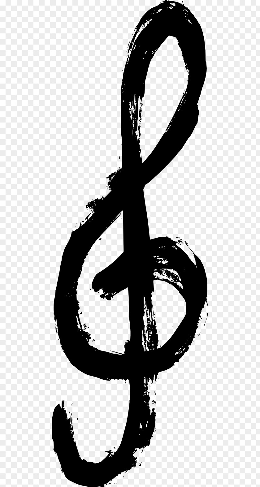 Musical Note Grunge Clip Art PNG