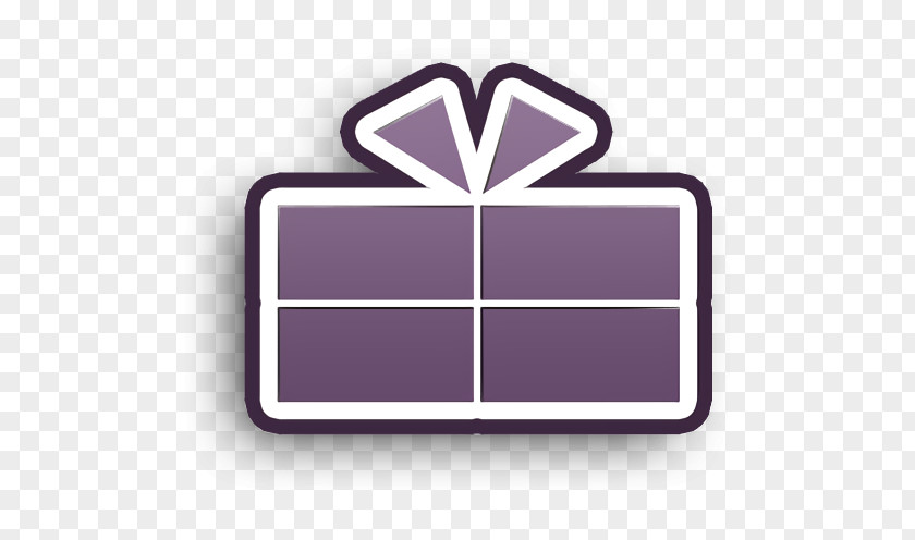 Rectangle Symbol Christmas Icon Gift Giftbox PNG