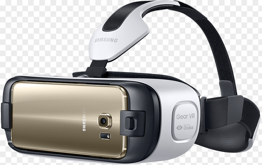 Samsung Gear VR Virtual Reality Headset Galaxy S6 Oculus Rift PNG