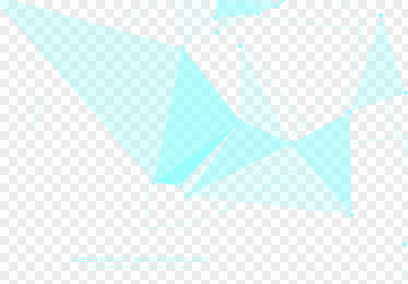 Vector Hand Painted Technology Decoration Paper Blue Logo Brand PNG