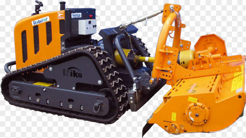 Bulldozer Machine Robot Tractor Continuous Track PNG