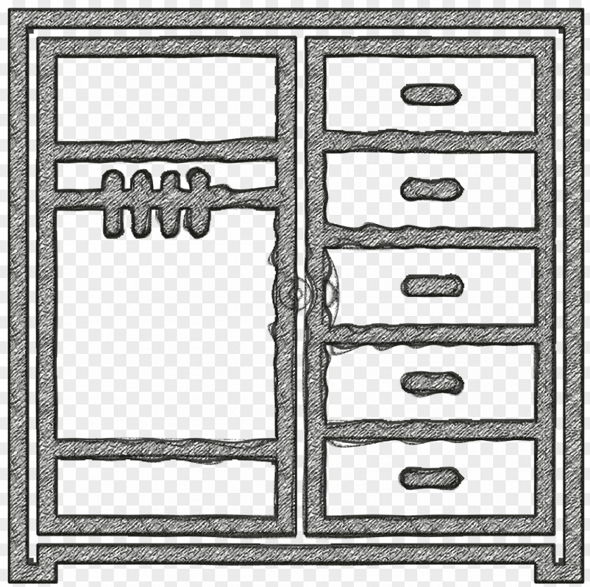 Household Set Icon Closet PNG