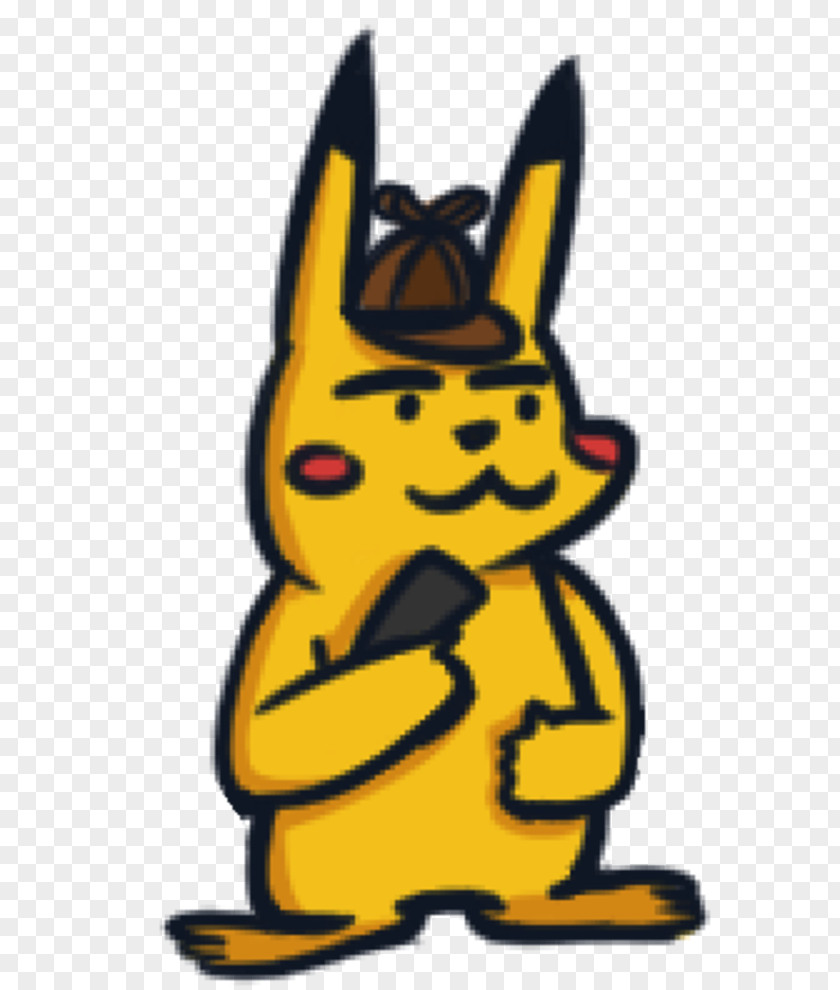 Pikachu Detective 3ds Clip Art Illustration Cartoon Character Fiction PNG