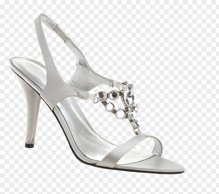 White Sandals Robe Shoe High-heeled Footwear Sandal Fashion PNG