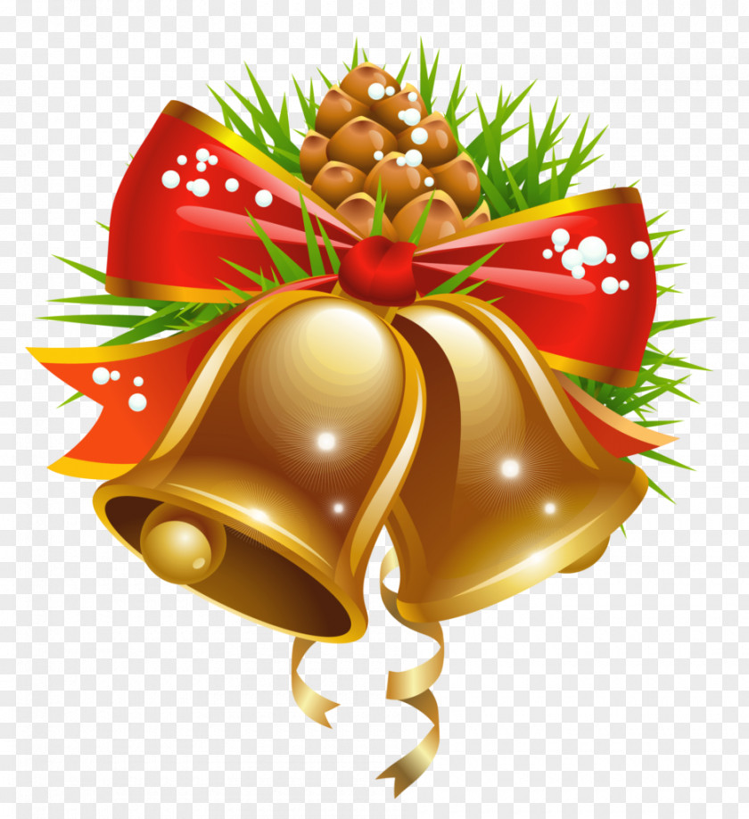 Bell Jingle Christmas Clip Art PNG