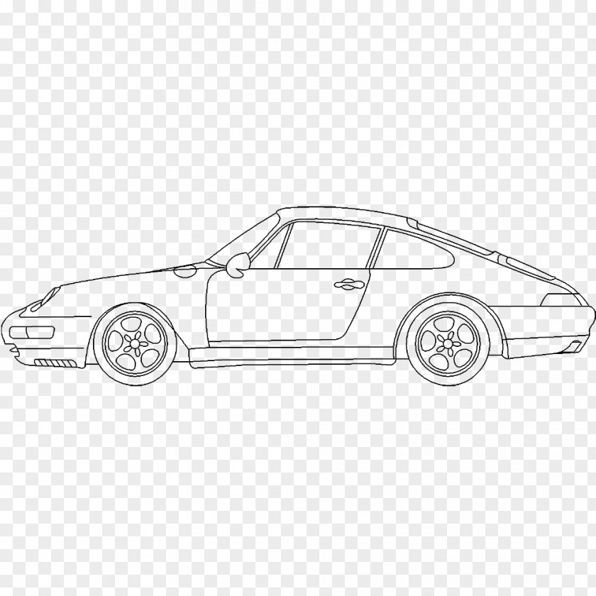 Car Elevation Porsche 911 Door Volkswagen PNG