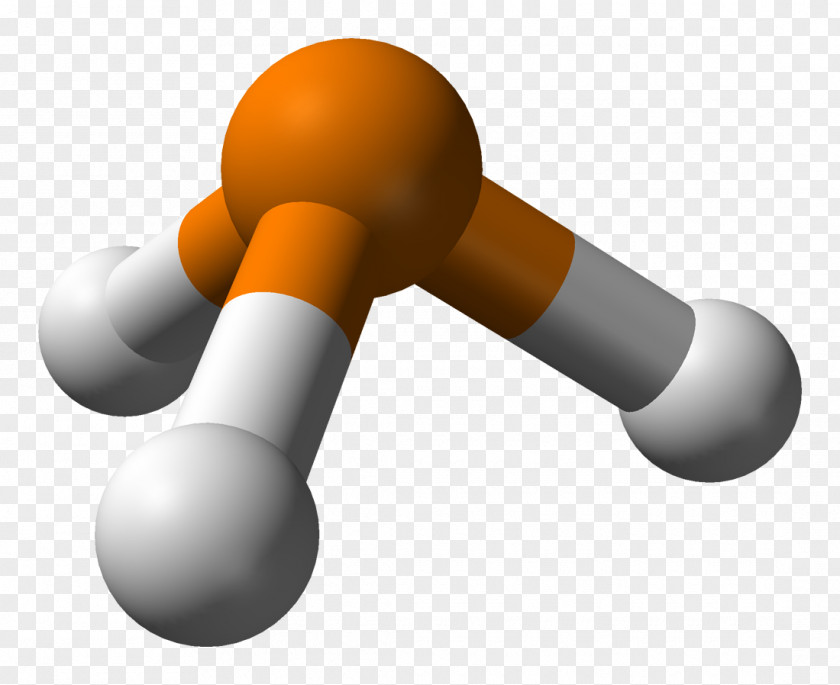Bent Molecular Geometry Phosphine Ball-and-stick Model Ammonia Molecule PNG